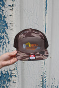 DARK BROWN CAMO HAT