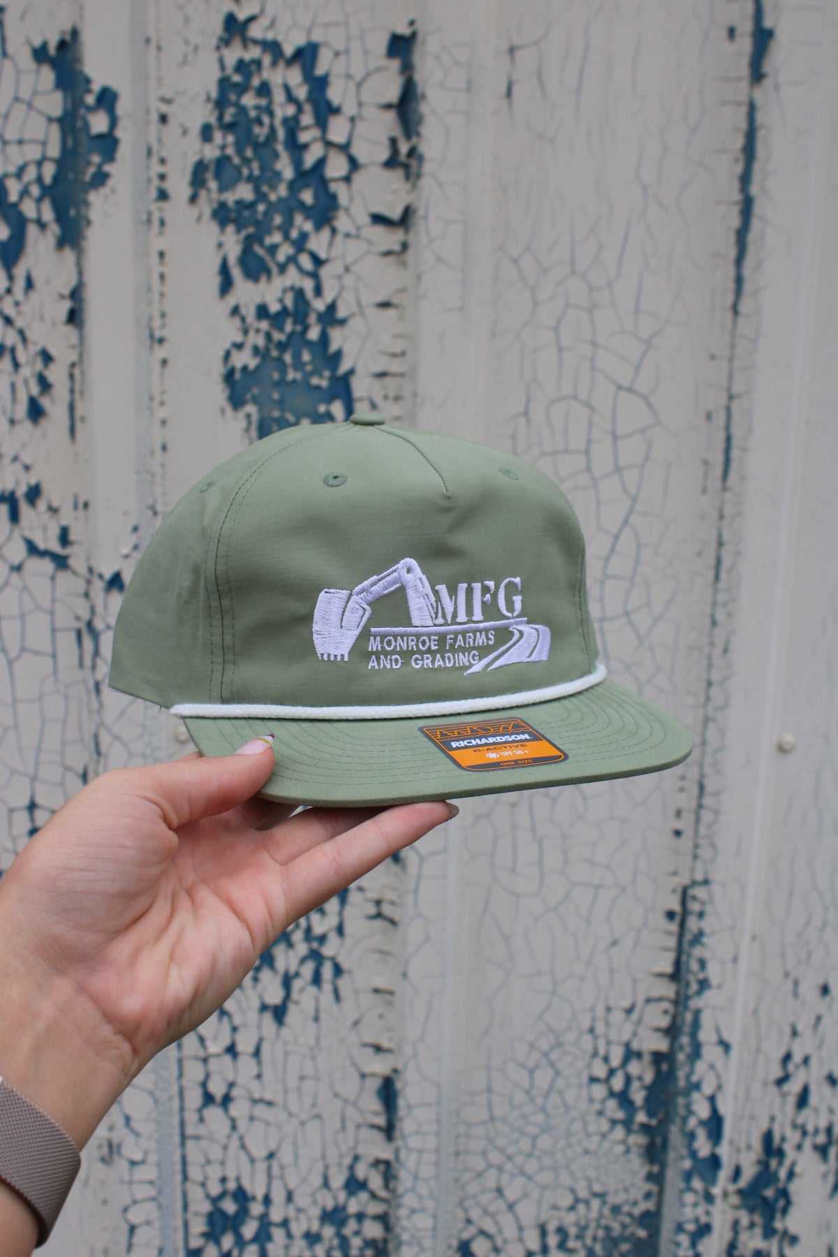 GREEN ROPE HAT