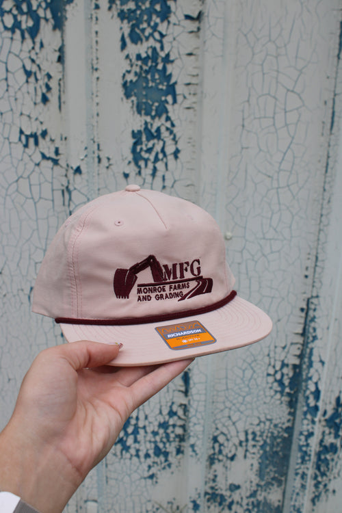 BEIGE ROPE HAT
